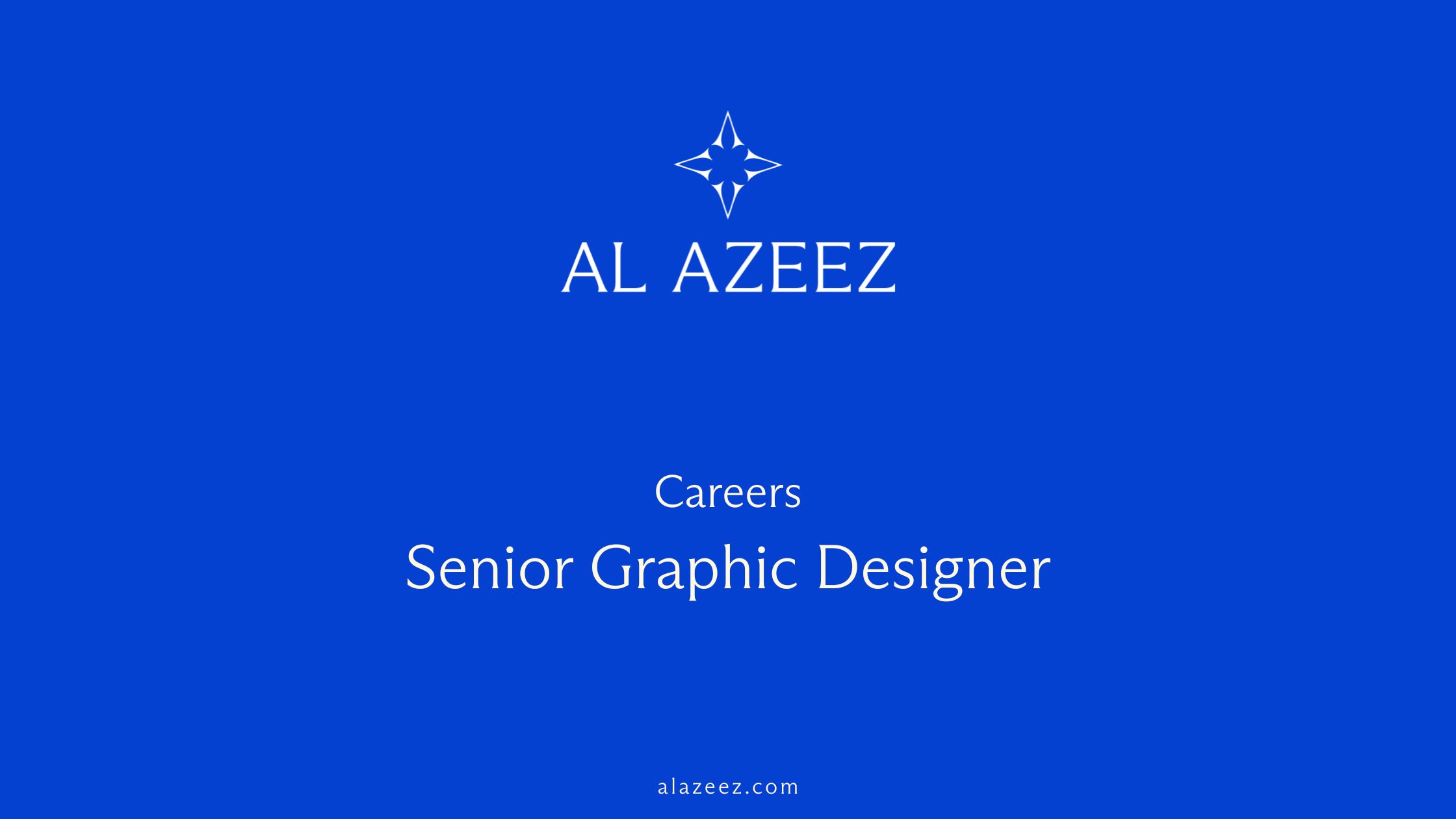 senior graphic designer